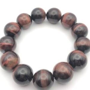 Big and Bold Red Tiger Eye Bracelet - 18mm